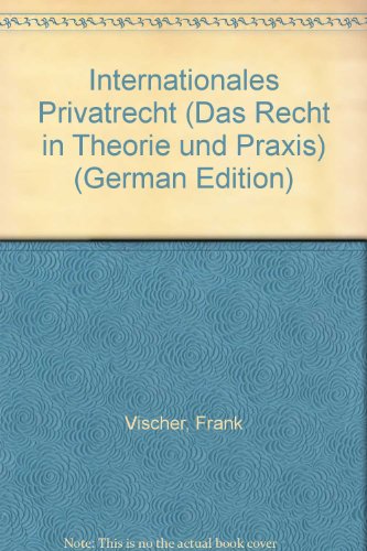 Beispielbild fr Internationales Privatrecht zum Verkauf von online-buch-de