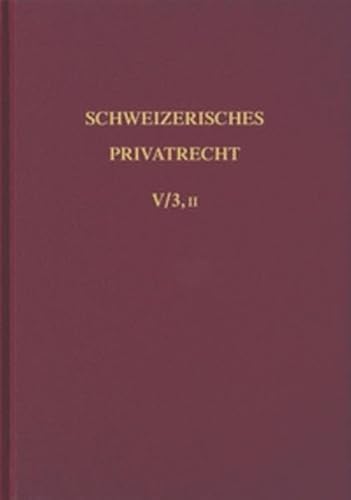 9783719009915: Schweizerisches Privatrecht, 8 Bde. in Tl.-Bdn., Bd.5/2, Sachenrecht: Inhalt: Deschenaux, Henri: Das Grundbuch -- Zweite Abteilung (Schweizerisches Privatrecht (SPR))