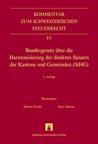 9783719020293: Kommentar zum Schweizerischen Steuerrecht / Bundesgesetz ber die Harmonisierung der direkten Steuern der Kantone und Gemeinden (StHG)