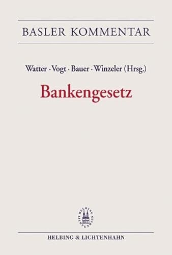 Imagen de archivo de Bankengesetz (BankG) a la venta por Librairie Le Valentin, Lausanne