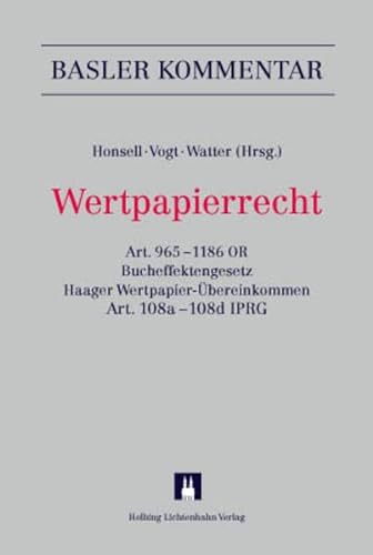 9783719030889: Wertpapierrecht