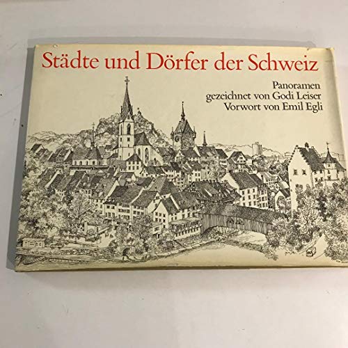 9783719305017: Städte und Dörfer der Schweiz: Panoramen (German Edition)