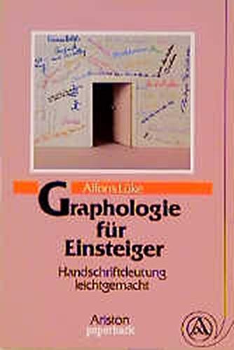 9783720513722: Graphologie fr Einsteiger. Handschriftendeutung leichtgemacht