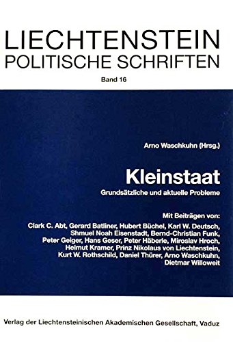 Stock image for Kleinstaat: Grundstzliche und aktuelle Probleme for sale by medimops