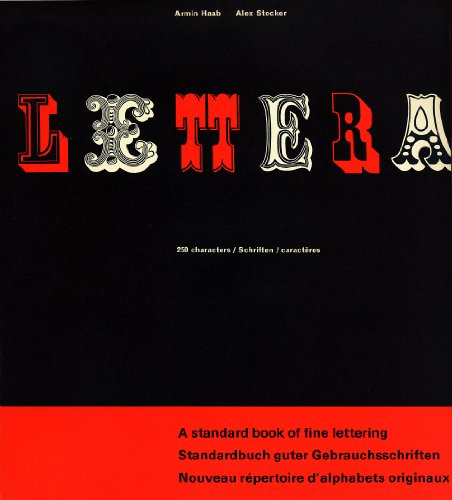 9783721200386: Lettera, Vol. 1: A Standard Book of Fine Lettering