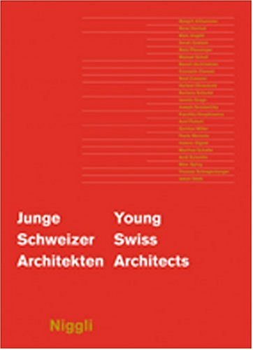 9783721203035: Young Swiss Architects