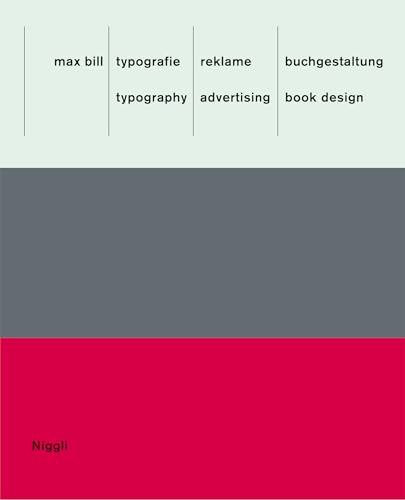 9783721203417: Typography. advertising. book design - Typografie. reklame. buchgestaltung: Allemand/Anglais