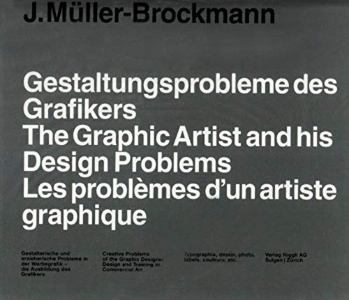Imagen de archivo de Gestaltungsprobleme Des Grafikers a la venta por Blackwell's