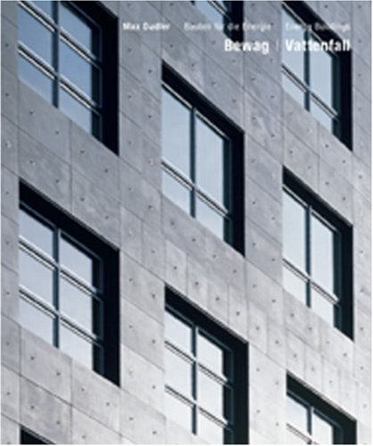 Energy Buildings (9783721206159) by Gleiniger, Andrea; Grube, Hans-achim; Dudler, Max