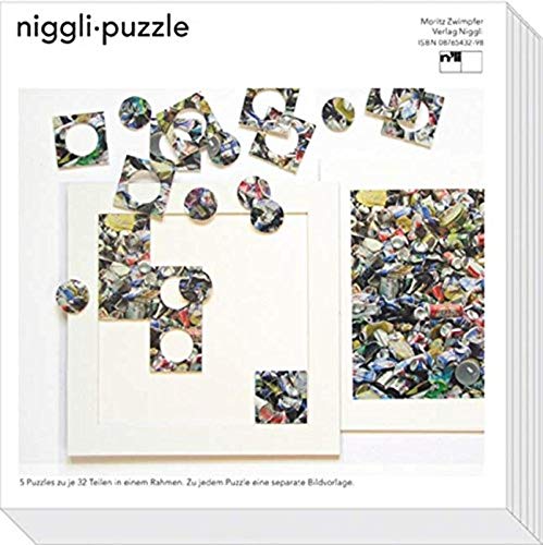 9783721206333: Niggli Puzzle: Coffret 5 puzzles de 16 pices chacun. Allemand/Anglais
