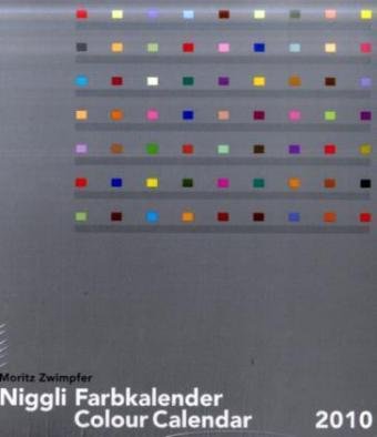 Stock image for Niggli Farbkalender 2010 /Niggli Colour Calendar 2010: 365 Tage - 365 Farben (Niggli Colour Calendar 2010: 365 Days - 365 Colours) for sale by medimops