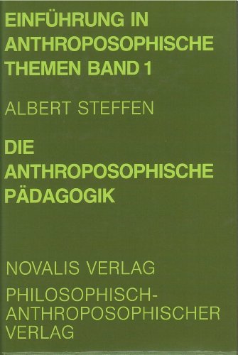 Stock image for Die Anthroposophische Pdagogik for sale by medimops