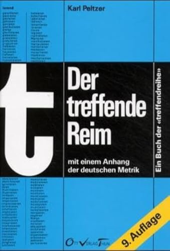 Der treffende Reim. (9783722561233) by Peltzer, Karl