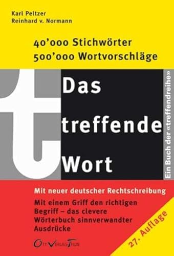 Stock image for Das treffende Wort for sale by medimops