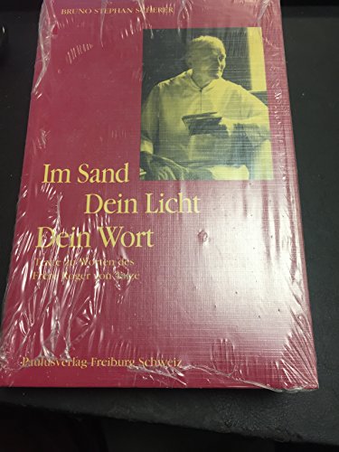 Stock image for Im Sand Dein Licht, Dein Wort. Texte zu Worten des Frre Roger von Taiz. for sale by medimops