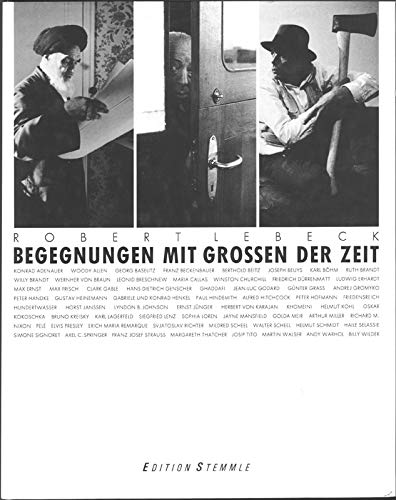 Stock image for Begegnungen mit Grossen der Zeit. Mit Texten v. Rainer Wick. for sale by Bojara & Bojara-Kellinghaus OHG