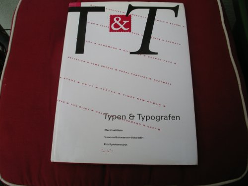 Stock image for Typen + Typografen for sale by Buchfink Das fahrende Antiquariat