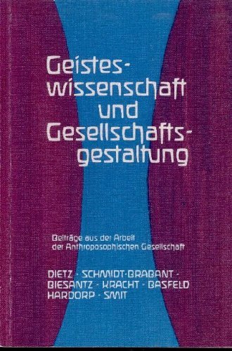 Stock image for Geisteswissenschaft und Gesellschaftsgestaltung for sale by medimops