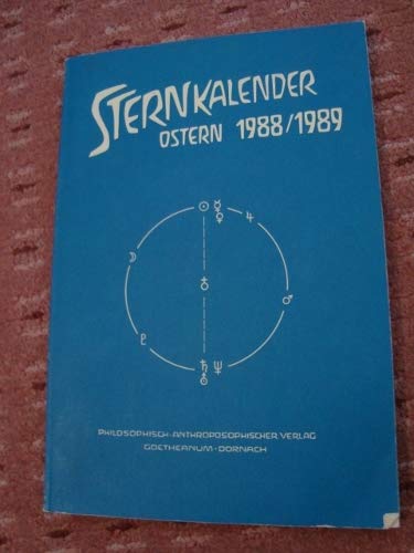 Stock image for Sternkalender : Ostern 1988 - Ostern 1989 for sale by medimops