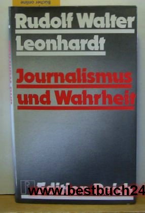 Stock image for Journalismus und Wahrheit for sale by Bernhard Kiewel Rare Books