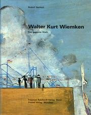 Beispielbild fr Walter Kurt Wiemken zum Verkauf von Ammareal