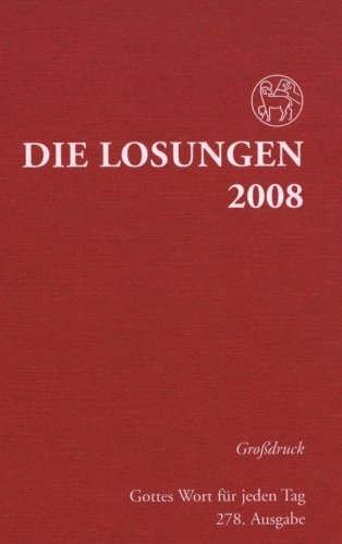 Losungen Deutschland 2008: Grossdruck - NA