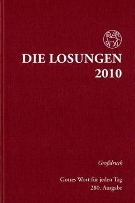 Beispielbild fr Losungen Deutschland 2010: Grossdruckausgabe zum Verkauf von Versandantiquariat Felix Mcke