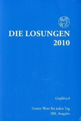 Beispielbild fr Losungen Deutschland 2010: Grossdruckausgabe zum Verkauf von Versandantiquariat Felix Mcke