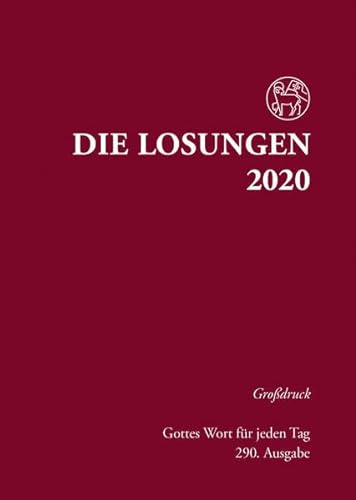 9783724523345: Die Losungen 2020 fr Deutschland - Grossdruck, gebunden: Grossdruck Hardcover