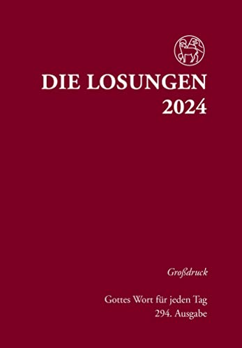 Beispielbild fr Losungen Deutschland 2024 / Die Losungen 2024: Grossdruck Hardcover zum Verkauf von medimops