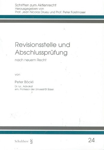 9783725554362: Revisionsstelle und Abschlussprfung: Nach neuem Recht (Livre en allemand)