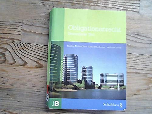 9783725563685: Obligationenrecht Besonderer Teil by Mller-Chen, Markus; Girsberger, Daniel;...