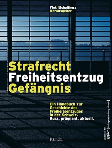 9783727231346: Strafrecht, Strafvollzug, Gefngnis: Ein Handbuch zur Geschichte des Freiheitsentzuges in der Schweiz. Kurz, prgnant, aktuell