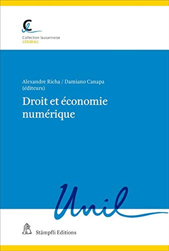 Stock image for Droit et conomie numrique for sale by Buchpark