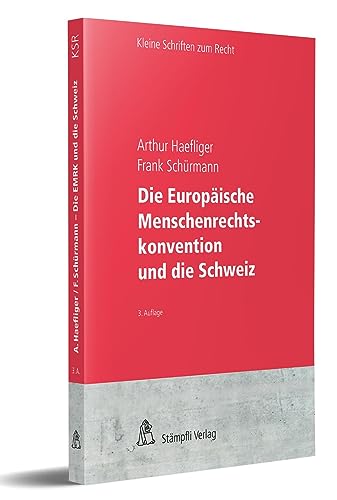 Stock image for Die Europische Menschenrechtskonvention und die Schweiz for sale by Revaluation Books