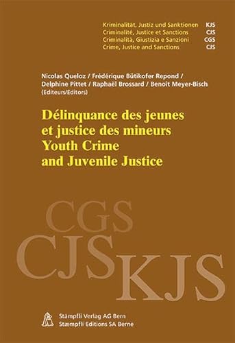 9783727272035: Delinquance des jeunes et justice des mineurs - Youth Crime and Juvenile Justice