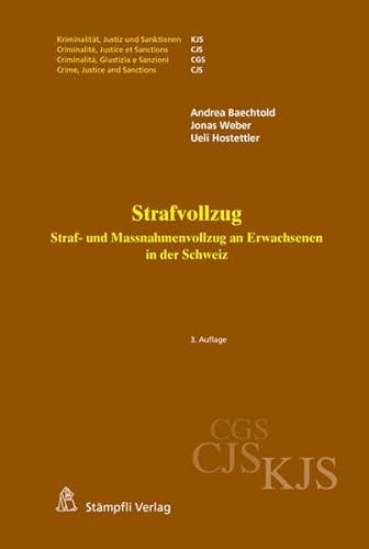 9783727272158: Strafvollzug: Straf- und Massnahmenvollzug an Erwachsenen in der Schweiz: 17