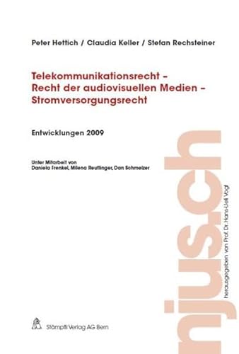 Beispielbild fr Telekommunikationsrecht - Recht der audiovisuellen Medien - Stromversorgungsrecht, Entwicklungen 2009 zum Verkauf von Buchpark