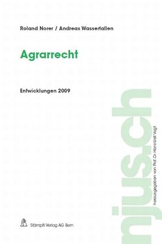 Beispielbild fr Agrarrecht, Entwicklungen 2009 zum Verkauf von Buchpark