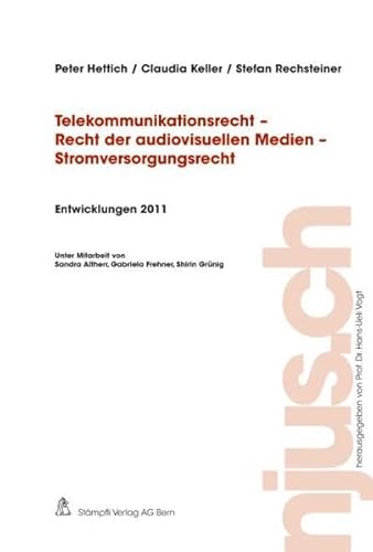 Beispielbild fr Telekommunikationsrecht - Recht der audiovisuellen Medien - Stromversorgungsrecht, Entwicklungen 2011 zum Verkauf von Buchpark