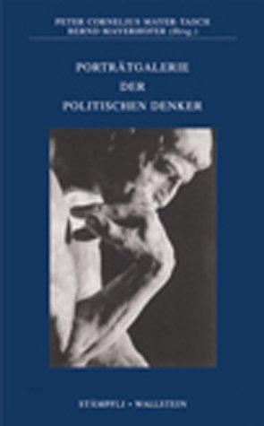 Stock image for Portrtgalerie der politischen Denker: Koproduktion mit Wallstein Verlag, Gttingen for sale by medimops