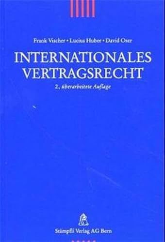 Beispielbild fr Internationales Vertragsrecht. 2., berarb. Aufl. zum Verkauf von Wissenschaftliches Antiquariat Kln Dr. Sebastian Peters UG