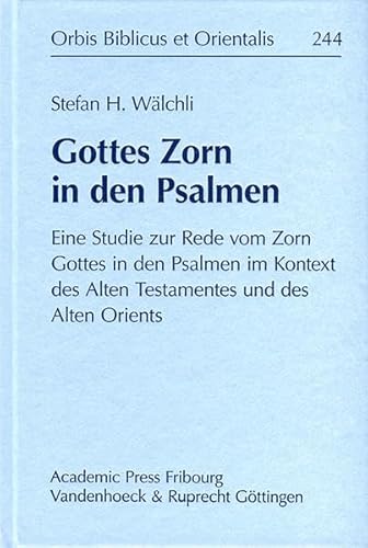 Imagen de archivo de Gottes Zorn in den Psalmen a la venta por ISD LLC