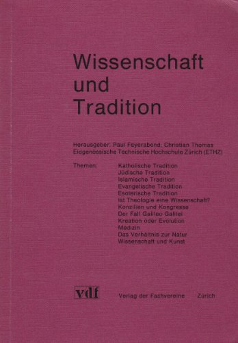 Stock image for WISSENSCHAFT UND TRADITION for sale by Prtico [Portico]
