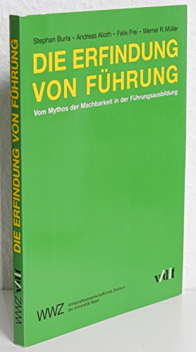 Beispielbild fr Die Erfindung von Fhrung zum Verkauf von Buchmarie