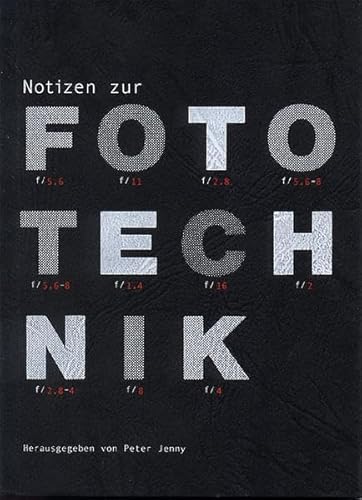 Beispielbild fr Notizen zur Fototechnik zum Verkauf von medimops