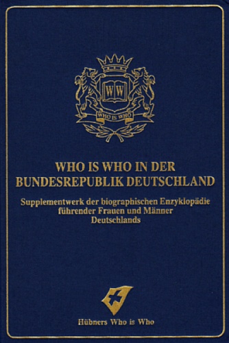 Who is Who in der Bundesrepublik Deutschland - 2 Bände Supplementwerk der biographischen Enzyklop...