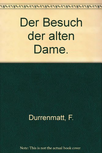 Beispielbild fr Der Besuch der alten Dame. Comic zum Verkauf von medimops