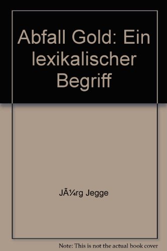 Abfallgold. Ueber einen möglichen Umgang mit schwierigen Jugendlichen.