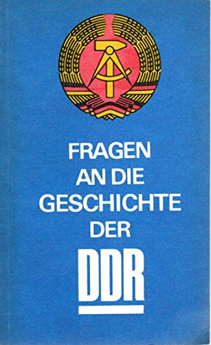 Beispielbild fr Fragen an die Geschichte der DDR zum Verkauf von medimops